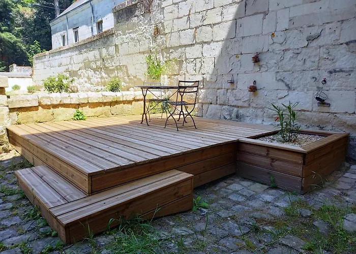 L\'Etoile Loire, Saumur Centre Avec Jardin